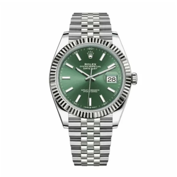 Datejust 41 Mint Green Dial Replica