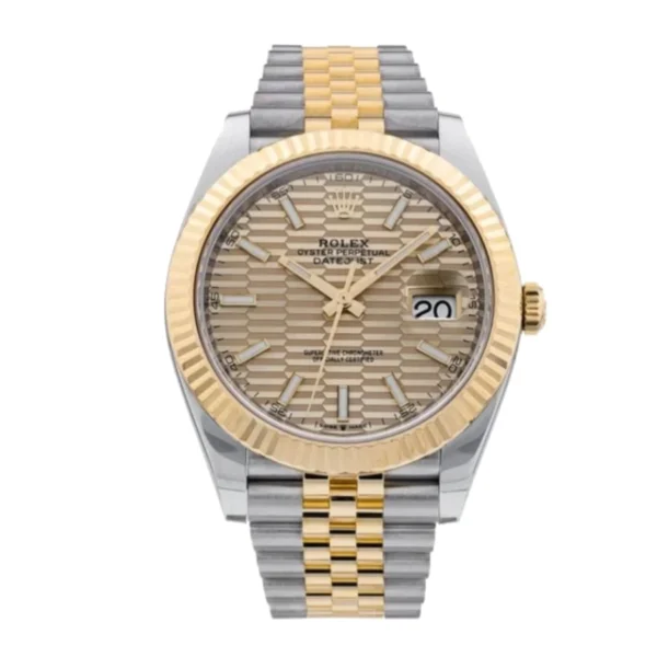 Rolex Datejust 41 126333 Gold Motif Replica