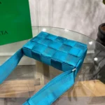 BV Bottega Veneta bag Size: 26x6cm Peacock blue