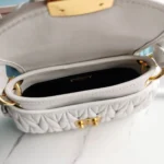 miu miu bronze metal white Model: 5BH188 size: L16.5, H24, W6.5